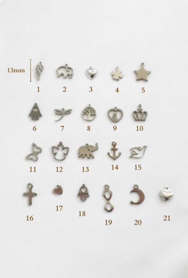 Pendentes Mini prateados