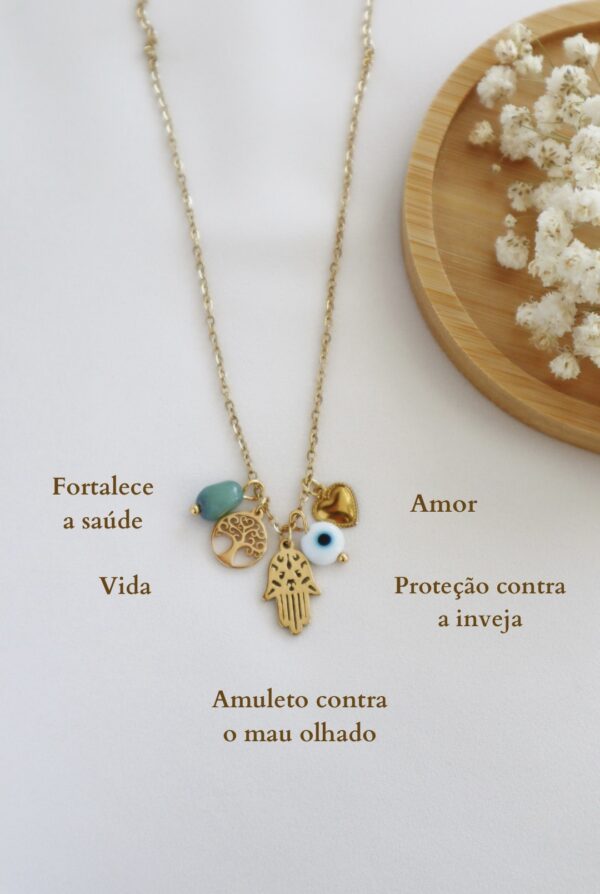 Colar Amuletos LIX