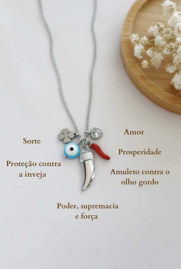 Colar Amuletos LX